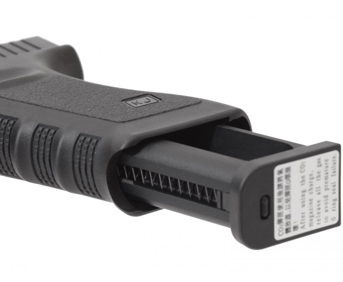 Страйкбольный пистолет KJW Glock 17 (KP-17-TBC CO2)