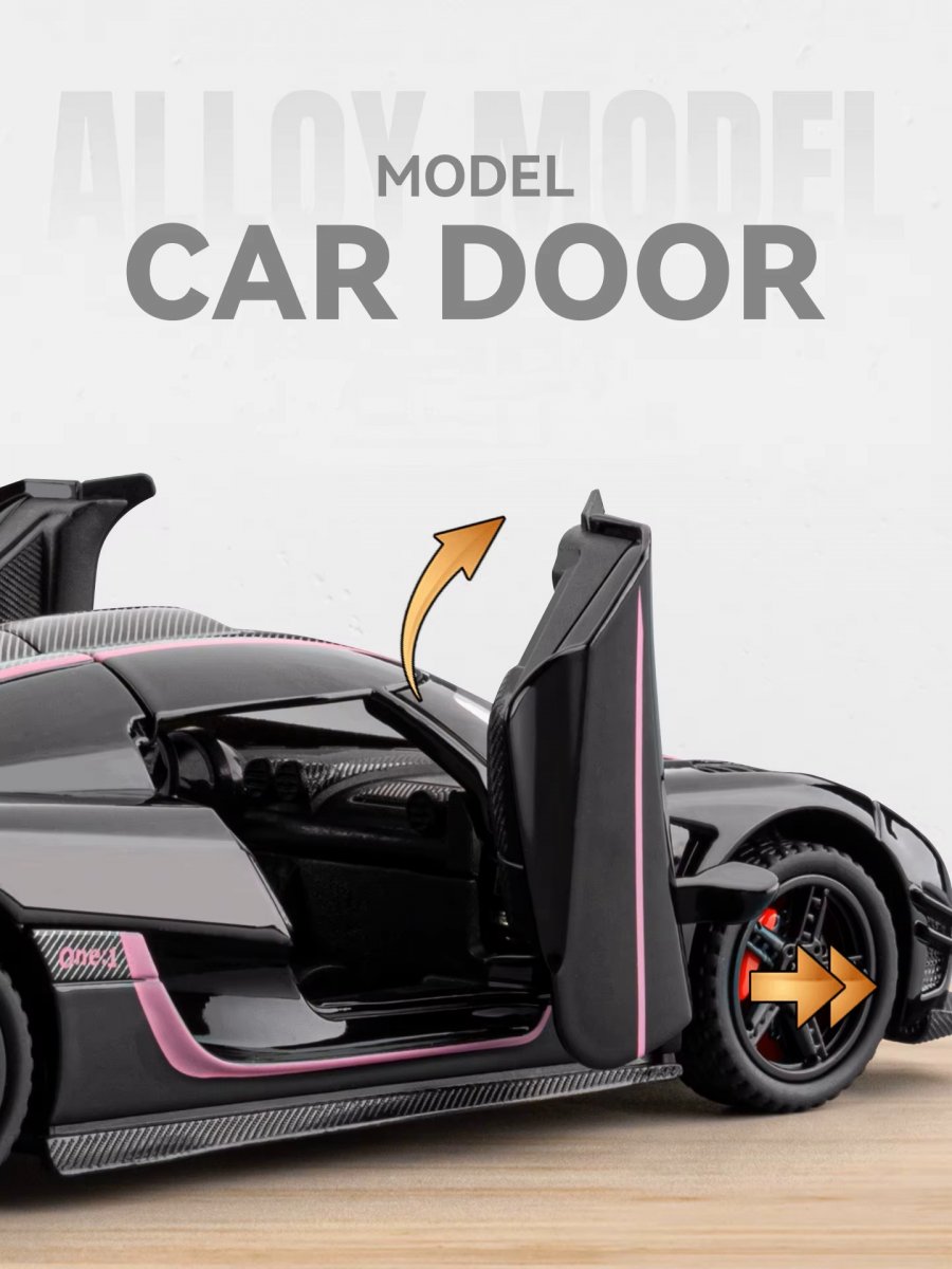 Машинка металлическая Koenigsegg ONE 1:32 RED