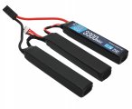 Аккумулятор BlueMax 11.1V Li-Po 3300mAh 20C трехлепестковый (Triple) для M-серии 17*20*105