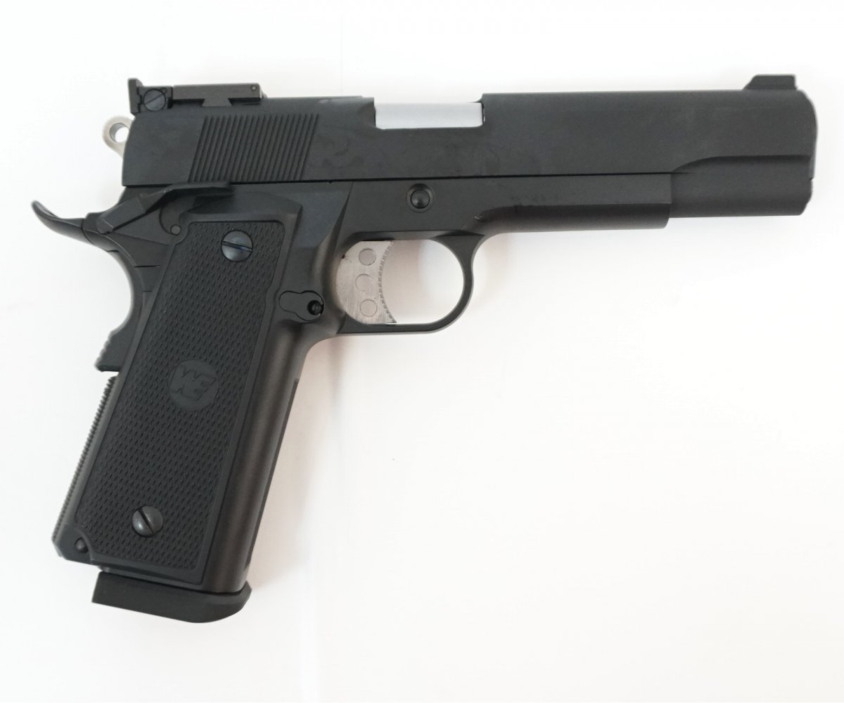 Страйкбольный пистолет WE Colt M1911 P14-45 Gas (WE-E004B)