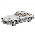 Машинка металлическая Mercedes Benz 300SL 1:18 silver