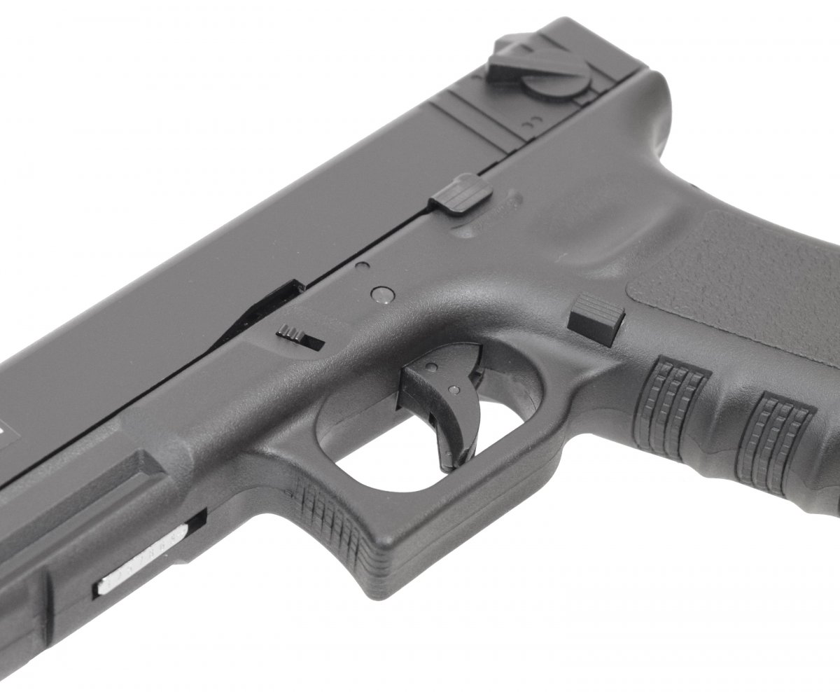 Страйкбольный пистолет KJW Glock G18 (6 мм, GBB, Green Gas)