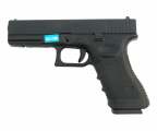Страйкбольный пистолет WE Glock-17 Gen.3 Black (WE-G001A-BK)