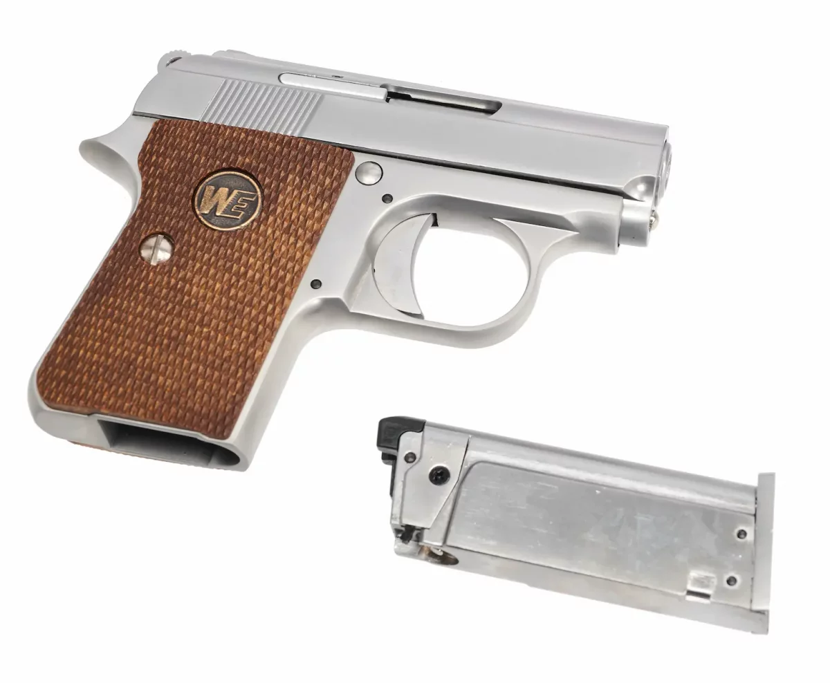 Страйкбольный пистолет WE Colt .25 SILVER (WE-CT001-SV)