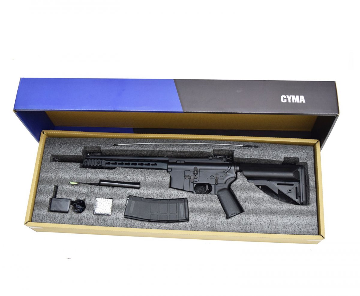 Страйкбольный автомат Cyma CM.068B M4 URX Rail 8