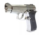 Страйкбольный пистолет WE Beretta M84 GBB Silver (WE-M013-SV)