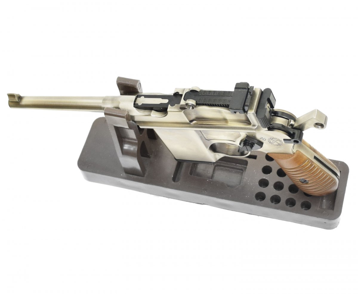 Страйкбольный пистолет WE WE-712-SV (6 мм, Mauser 712 с прикладом)