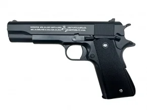 Пистолет КОЛЬТ 1911 BLACK с затворной задержкой