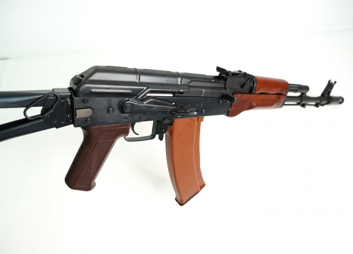Страйкбольный автомат E&L RКС-74Н, сталь, дерево (EL-A105S)