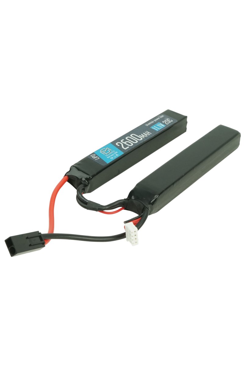 Аккумулятор BlueMax 11.1V Li-Po 2600mAh 20C двухлепестковый (Nunchuck) для М-серии 12,5*21*128