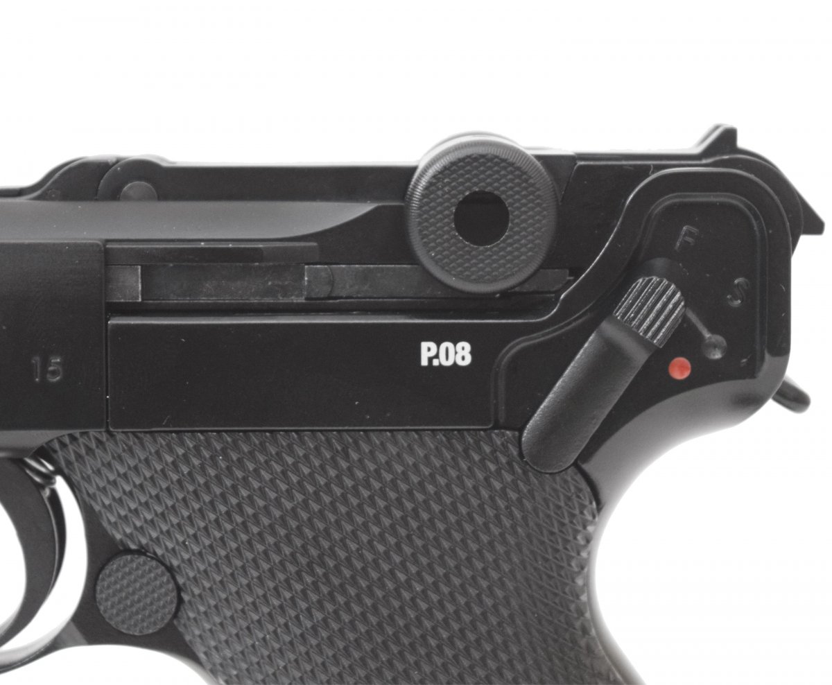Пневматический пистолет Umarex P.08 Parabellum (BB, Blowback)