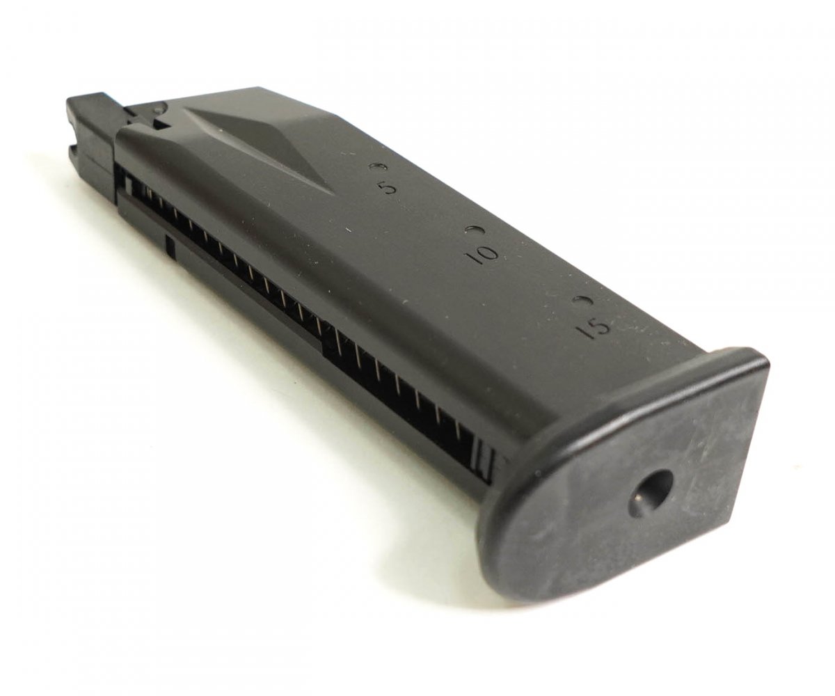 Магазин P-99 CO₂ BLACK (WE), металлический, 15 шаров
