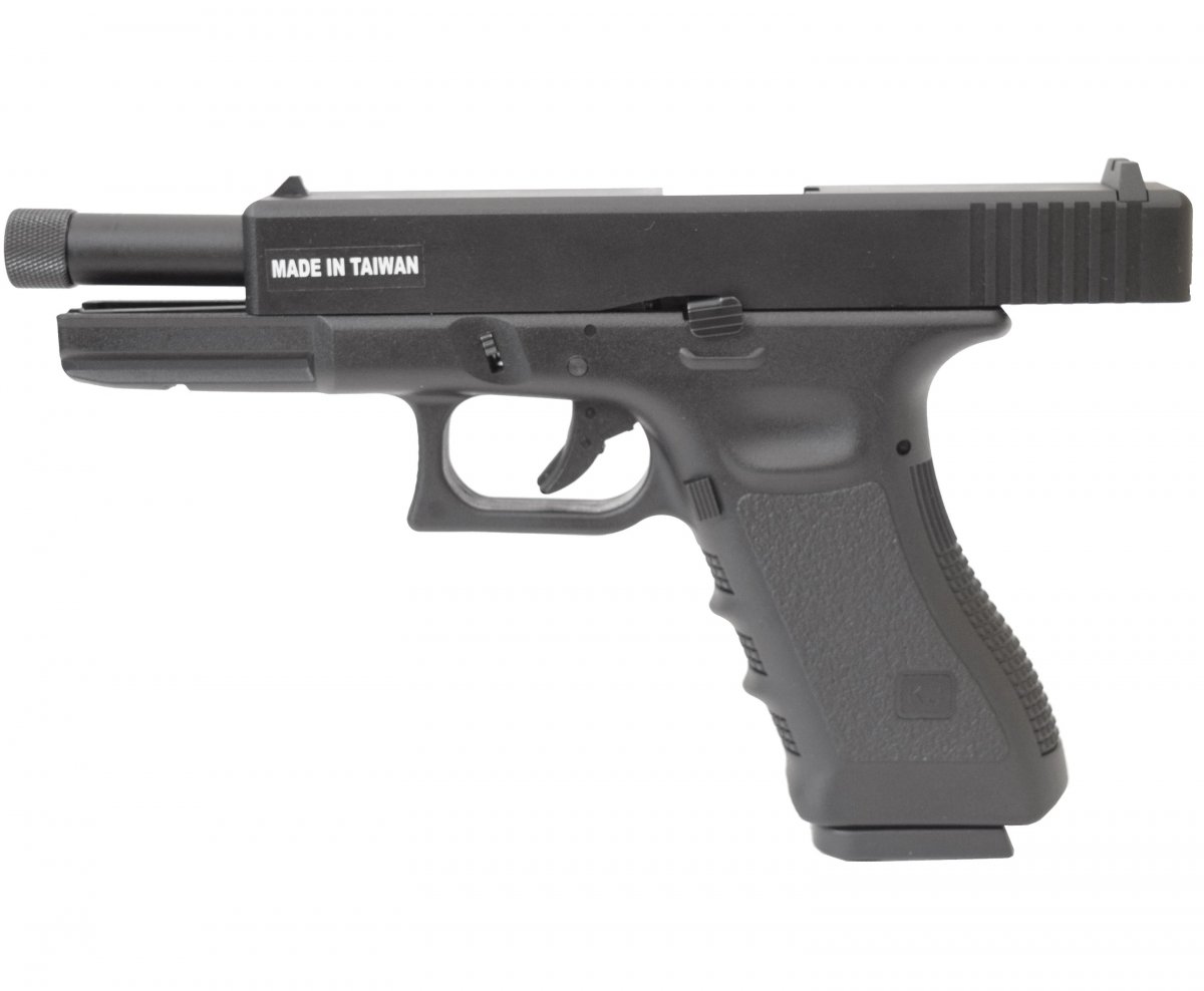 Страйкбольный пистолет KJW Glock 17 (KP-17-TBC CO2)