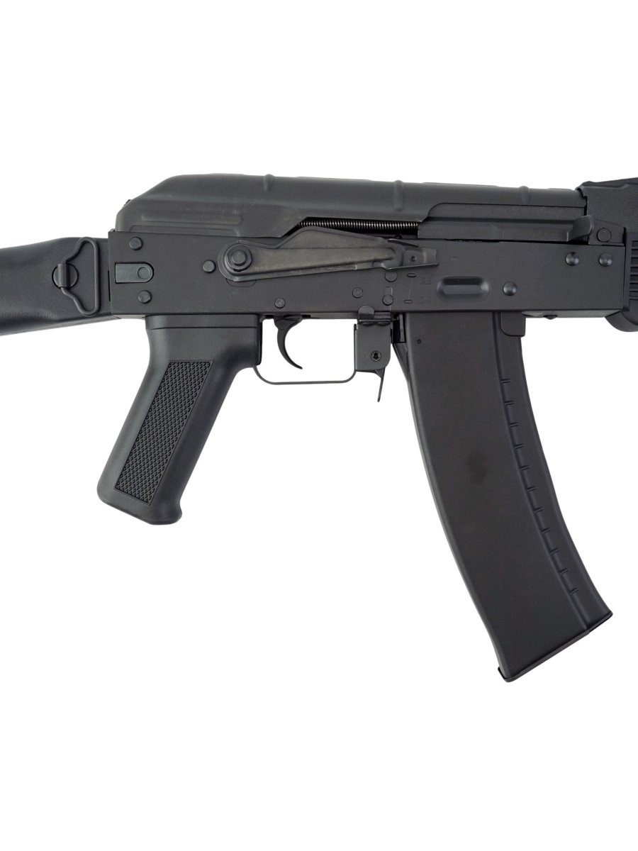 Страйкбольный автомат CYMA CM053C RK-74M PLATINUM (складной пластиковый приклад), 115-120 м/с, чёрный