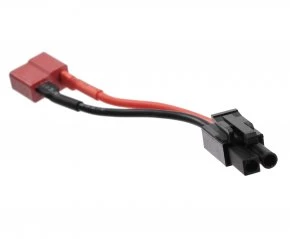 Переходник MK Battery Adapter T-Connector МАМА — Mini Tamiya ПАПА с проводом (арт. AS-BA0075)