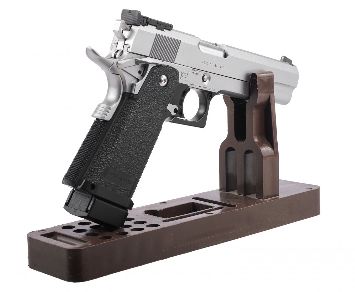 Страйкбольный пистолет Tokyo Marui Colt 1911 Hi-Capa 5.1 Stainless GBB хром