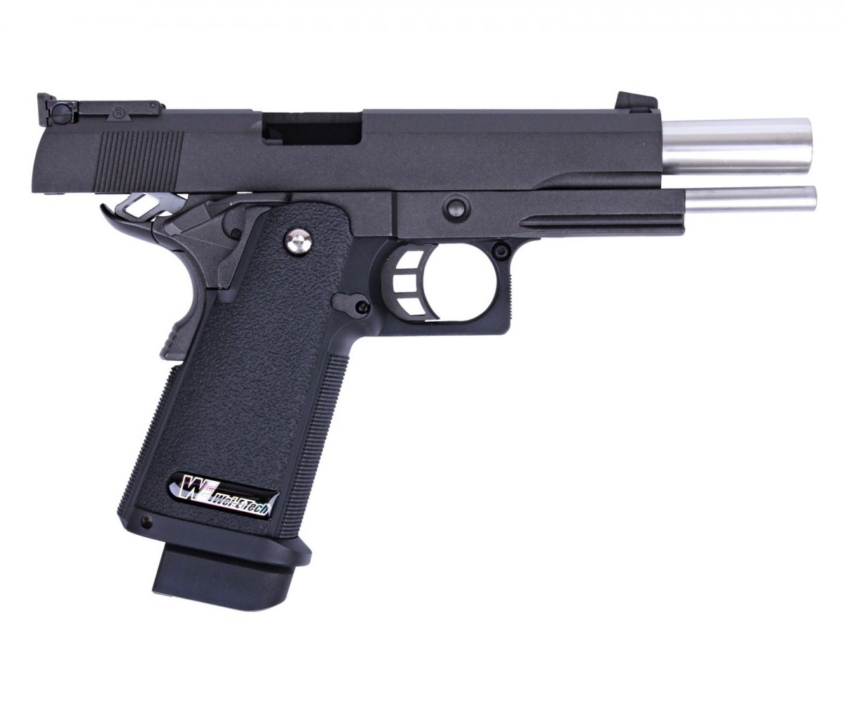 Страйкбольный пистолет WE Colt M1911 Hi-Capa 5.1 R (WE-H001)