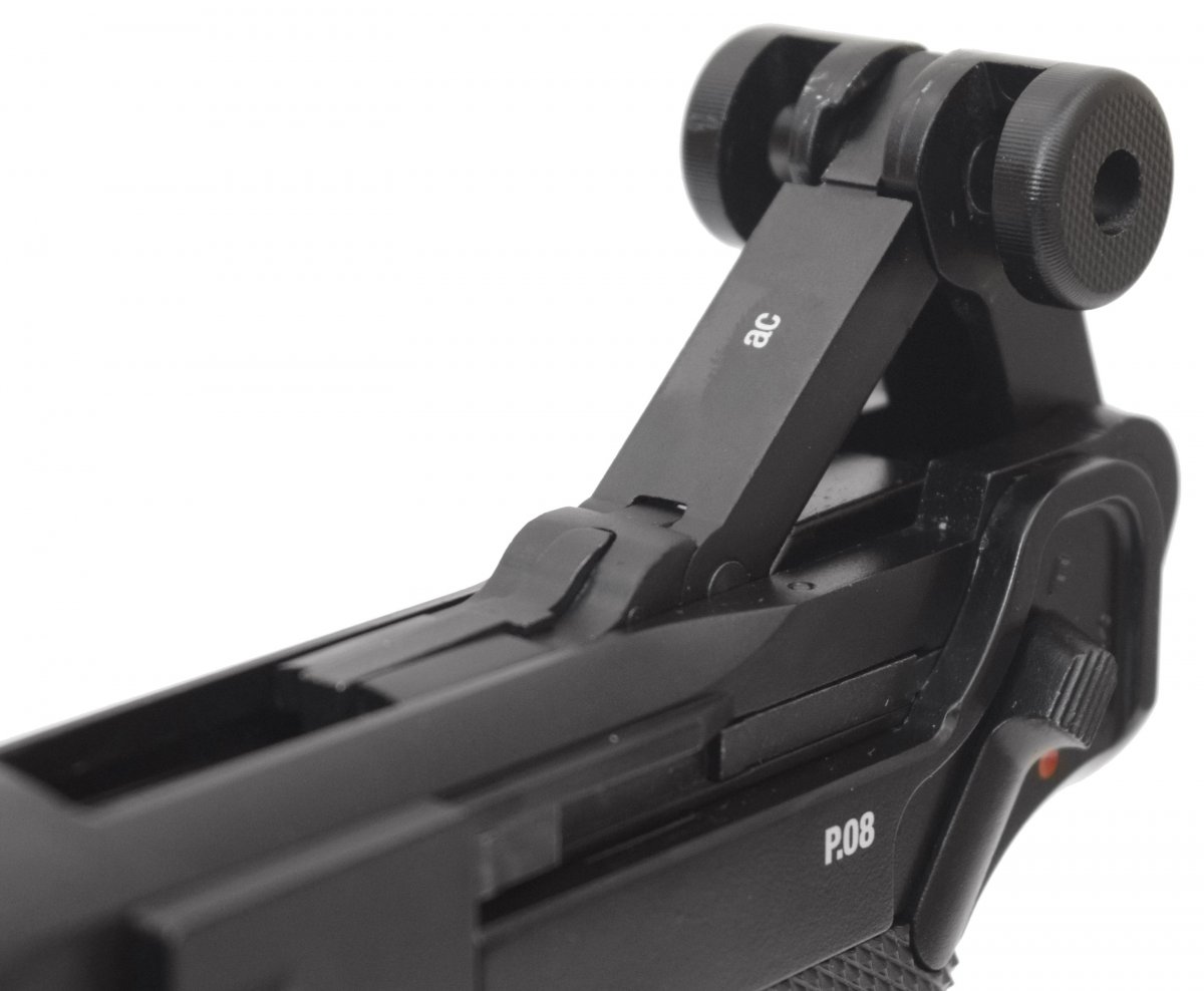 Пневматический пистолет Umarex P.08 Parabellum (BB, Blowback)