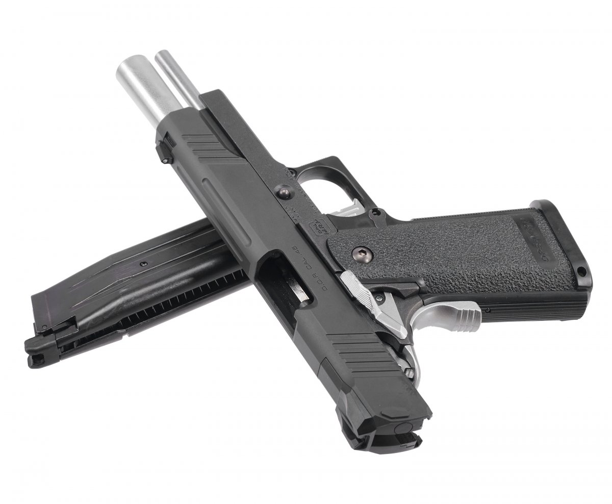 Страйкбольный пистолет GBB Tokyo Marui Hi-Capa 5.1 D.O.R. (Direct Optics Ready) (142924) Blowback, чёрный