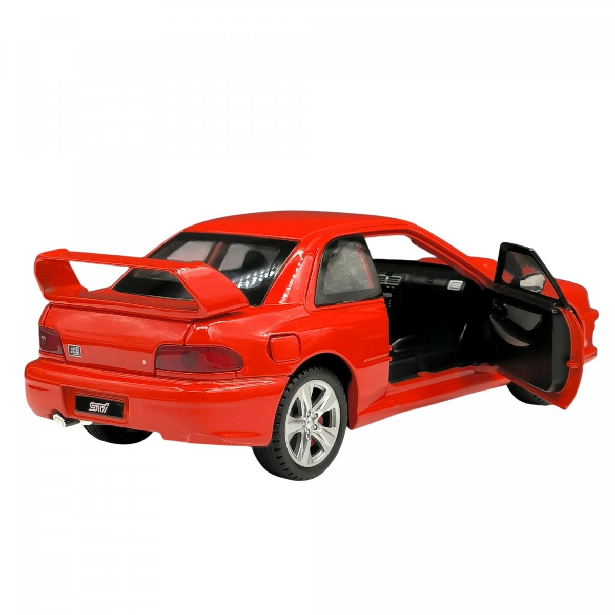 Машинка металлическая Subaru Impreza WRX STI 1:24 RED