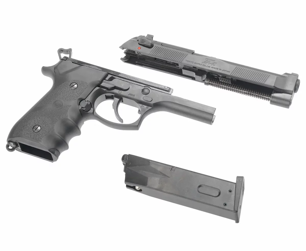 Страйкбольный пистолет Tokyo Marui M92F Tactical Master — GBB, регулируемый Hop-Up, магазин 26 BB
