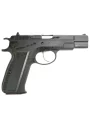Страйкбольный пистолет KJW CZ75 KP-09 GAS — чёрный, GBB 6 мм, регулируемый Hop-Up