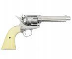 Пневматический револьвер Umarex Colt Peacemaker SAA 45 4.5 мм (пулевой, nickel finish, 5.5 дюймов)
