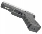 Страйкбольный пистолет WE Glock 19 Gen 3 (WE-G003A-SV, серебро, 6 мм)