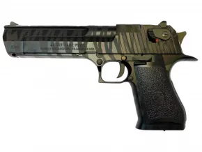 Страйкбольный пистолет WE Desert Eagle (металл, Black Camo)
