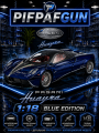 Металлическая машинка Pagani Huayra / Пагани Уайра 1:18 Blue
