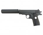 Пистолет Browning mini с глушителем