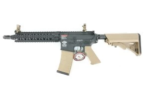 Страйкбольный автомат G&G CM18 MOD1 Black/Desert (EGC-18P-MD1-BNB-NCM)