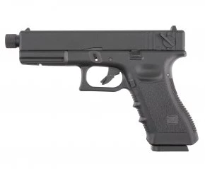 Страйкбольный пистолет KJW KP 18 G18 GBB (CO2, Glock 18, удлиненный ствол)