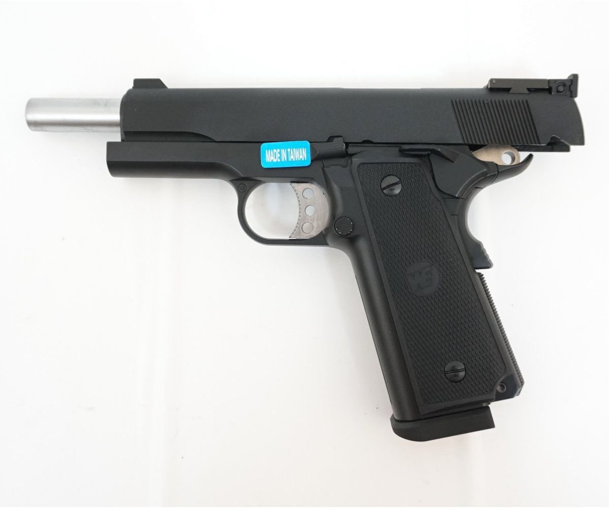 Страйкбольный пистолет WE Colt M1911 P14-45 Gas (WE-E004B)