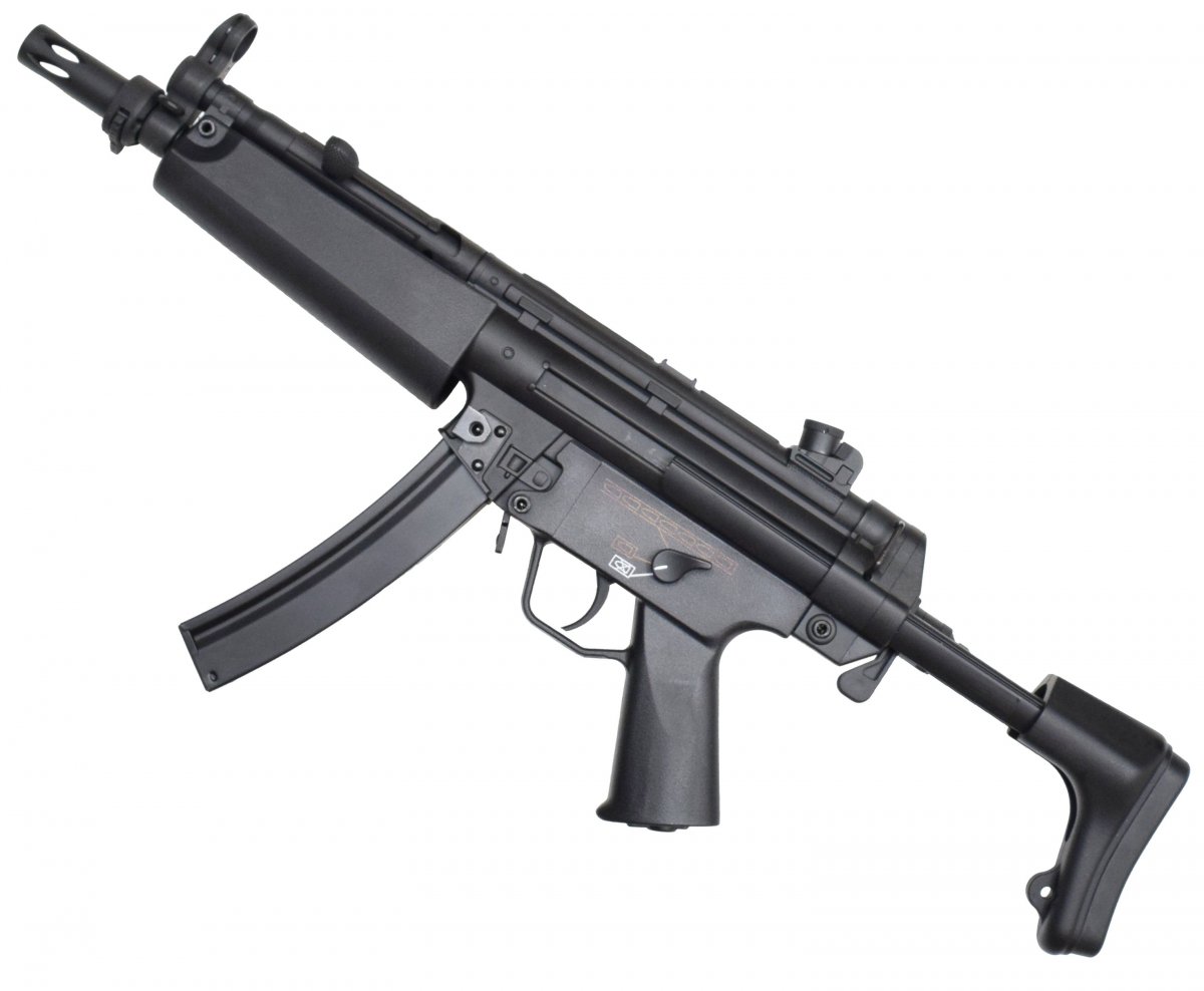 Страйкбольный пистолет-пулемет Cyma H&K MP5 CM.041J (6 мм, выдвижной приклад)