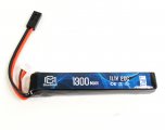 BlueMAX 11.1V 1300 mAh 20C — stick 128×21×20 мм