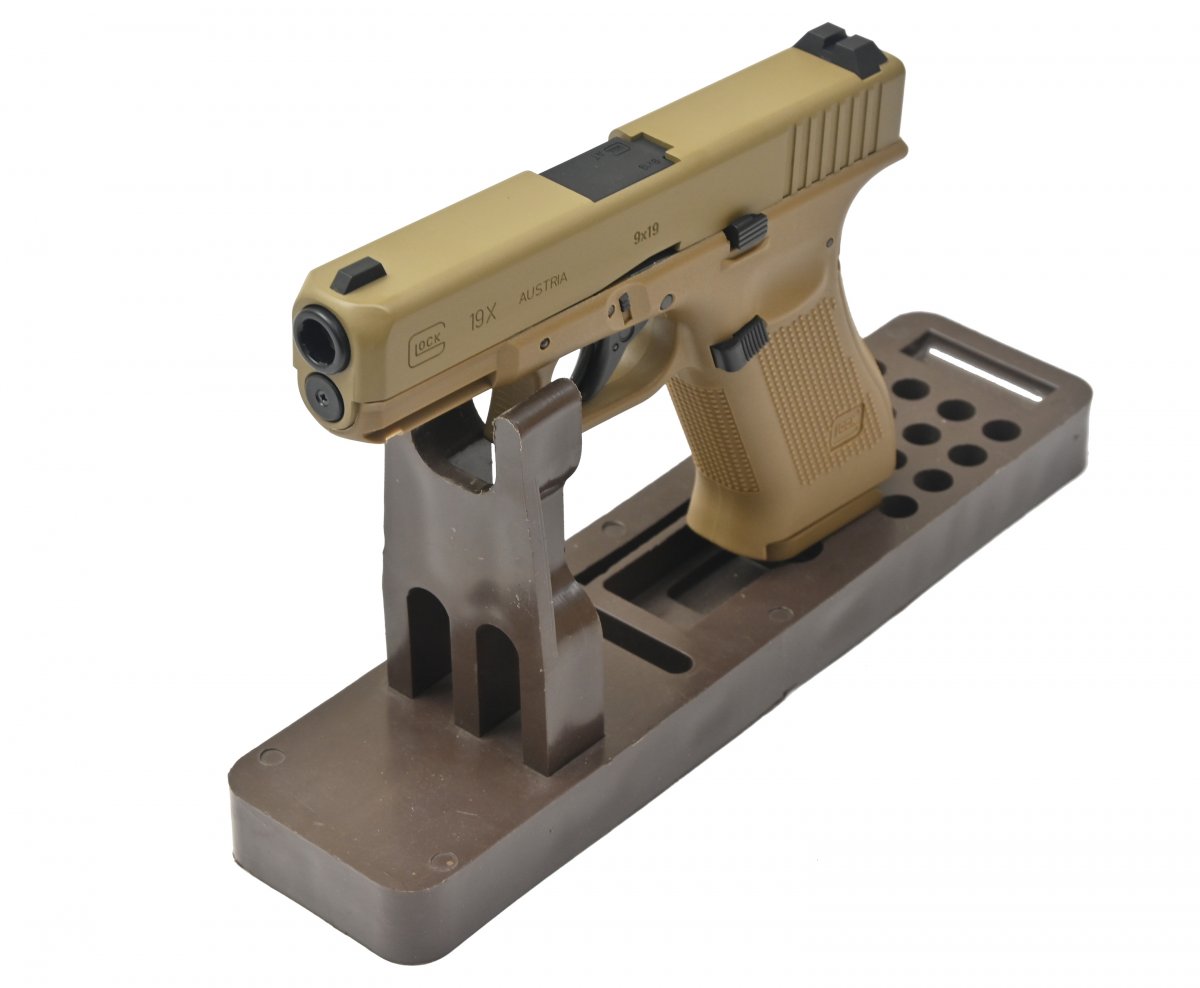 Пистолет пневматический Umarex Glock 19X TAN 4.5 мм (Металл, Blowback, CO2)