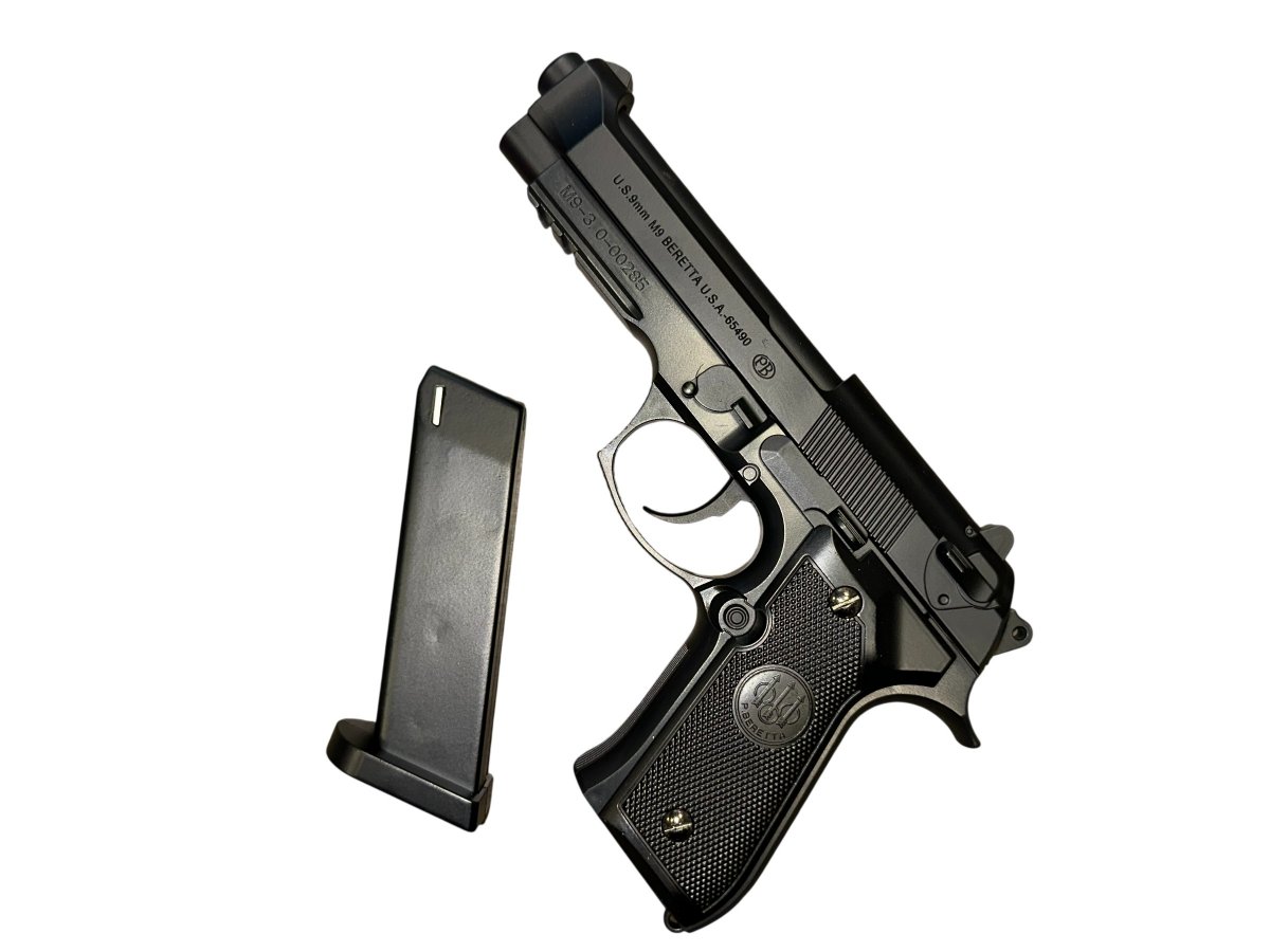 Пистолет Beretta M92 1:1 6мм, разборный, чёрный