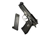 Пистолет Beretta M92 1:1 6мм, разборный, чёрный