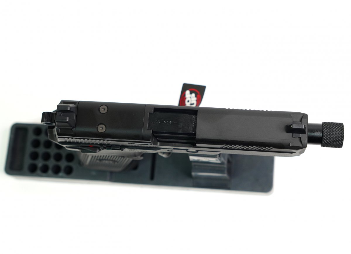 Страйкбольный пистолет Tokyo Marui FNX-45 Tactical GBB Black