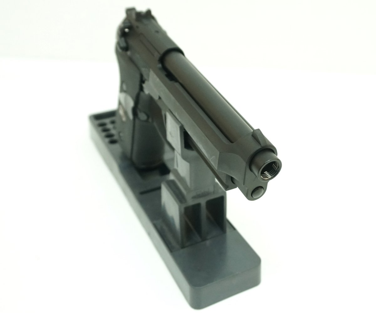 Страйкбольный пистолет WE Beretta M9A1 Rail Black (WE-M008)