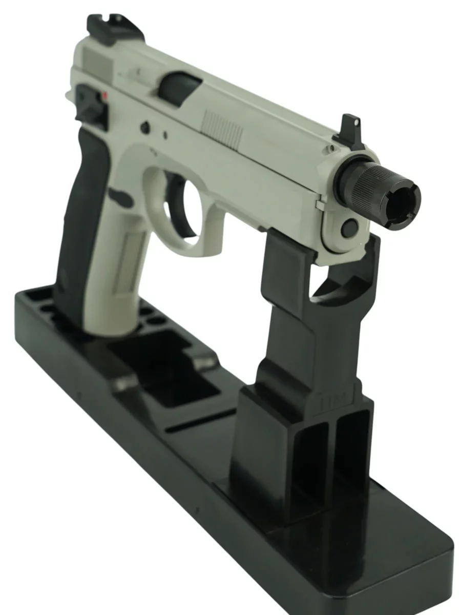 Страйкбольный пистолет KJW CZ75 SP-01 Shadow UGSR GBB GAS, Urban Grey, металл