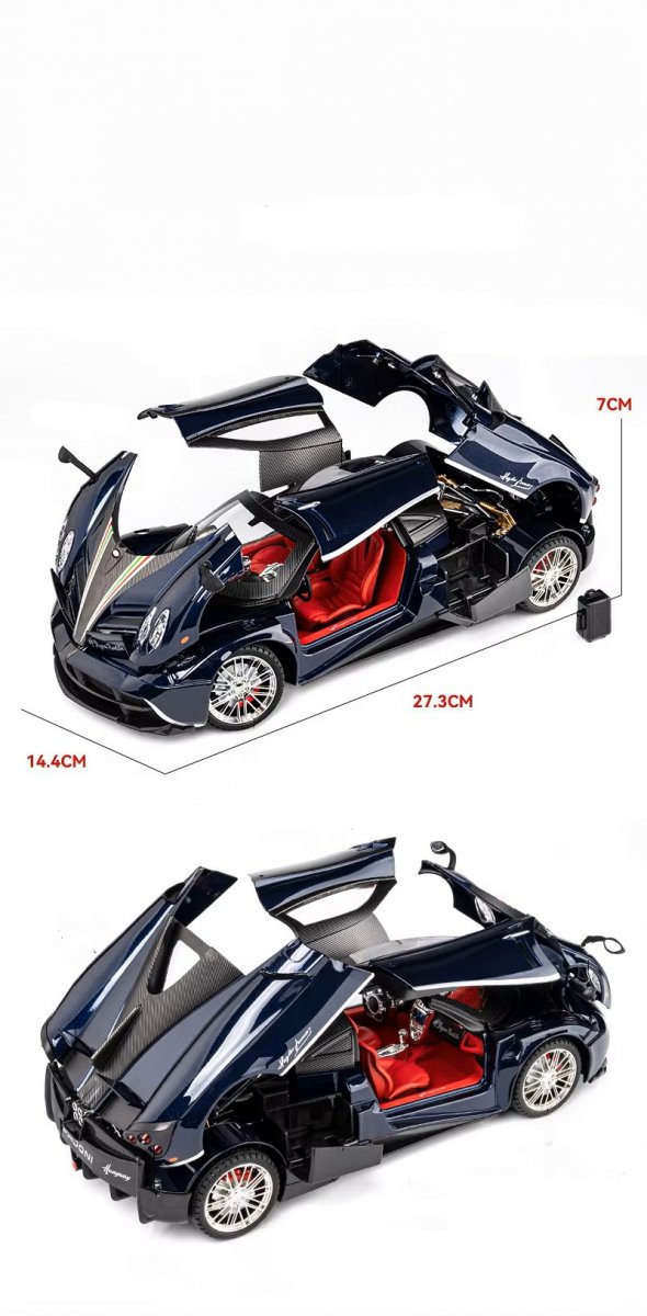Металлическая машинка Pagani Hyaura / Пагани Уайра 1:18 Purple
