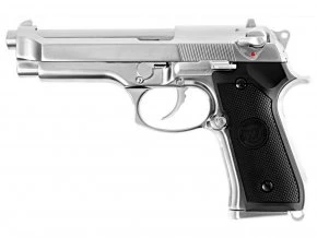 Страйкбольный пистолет WE Beretta M92 GBB Chrome (WE-M002)
