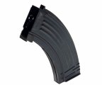 Магазин механический E&L Airsoft EL-1101-06-B для АК-47 / АК-серии, Mid‑Cap на 120 шаров, чёрный (металл корпус)