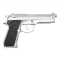 Страйкбольный пистолет WE Beretta M92F Auto Silver