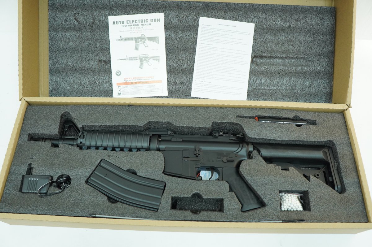 Страйкбольный автомат Cyma M4 RAS II (CM.005)
