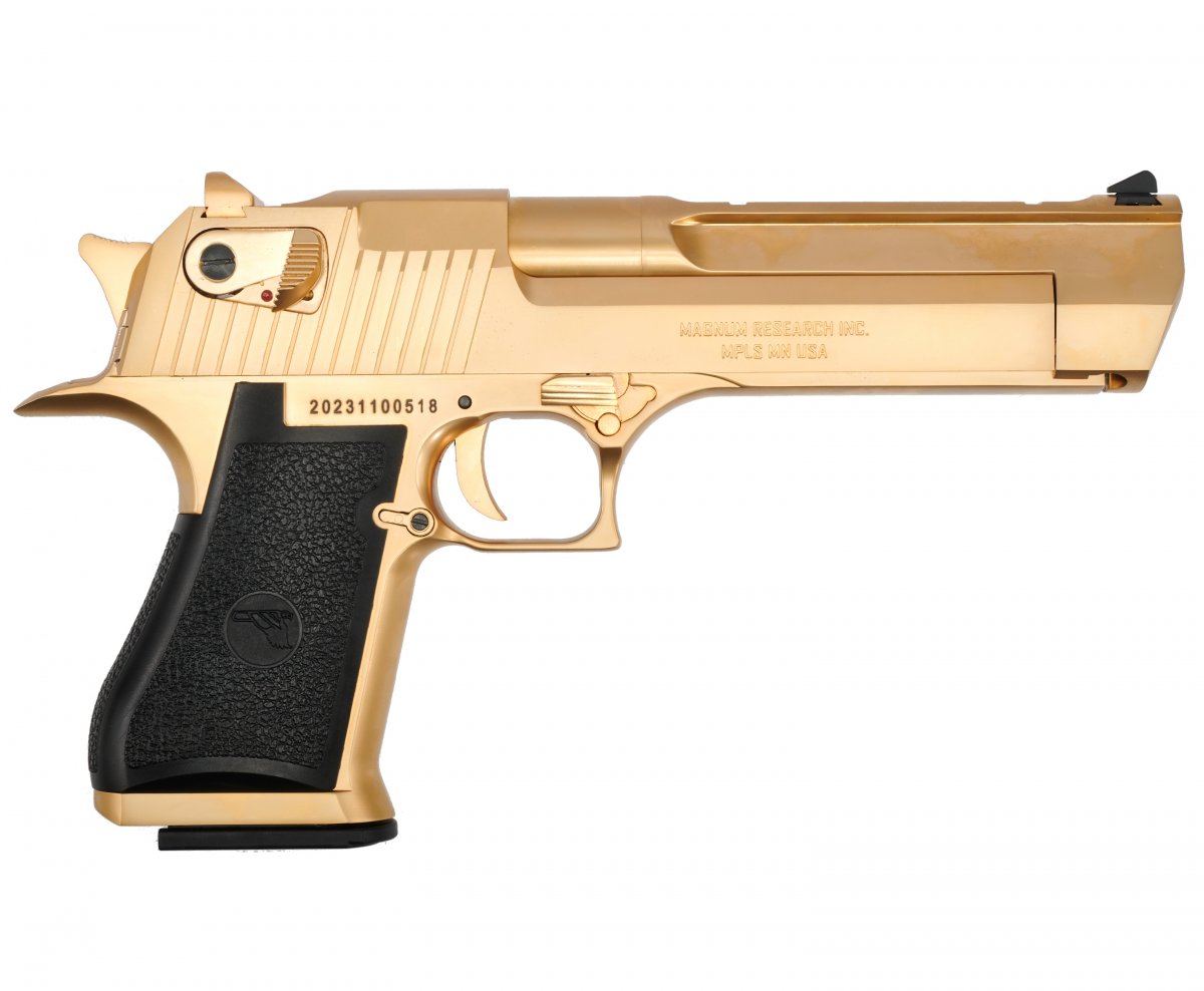 Страйкбольный пистолет WE Desert Eagle (позолоченный, CG-DE0103)