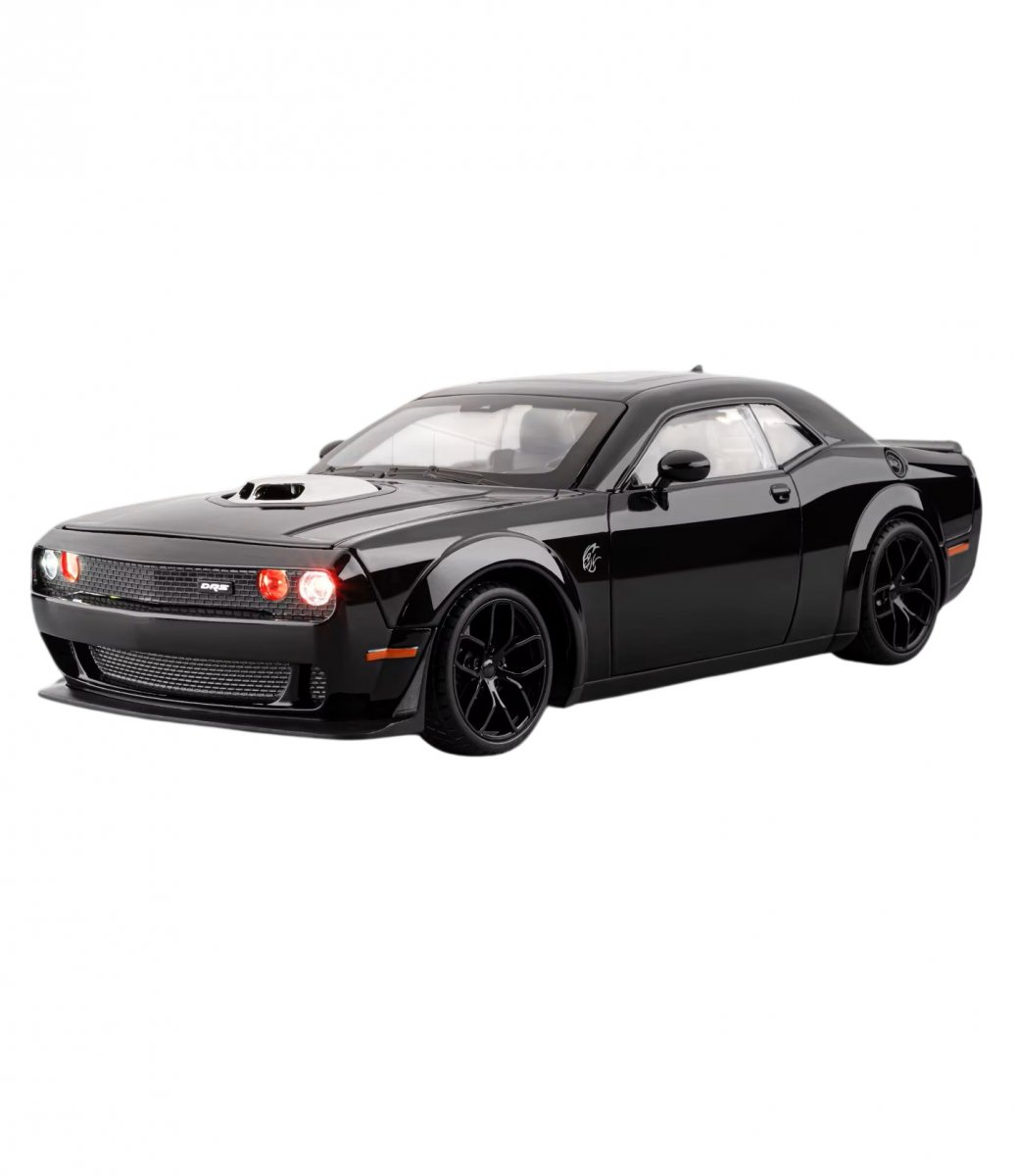 Металлическая машинка Dodge Challenger SRT 1:18 Black
