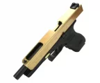 Страйкбольный пистолет WE Glock 34 Gen3 Titanium (WE-G008A-TG) — длинный слайд, GBB, 6 мм